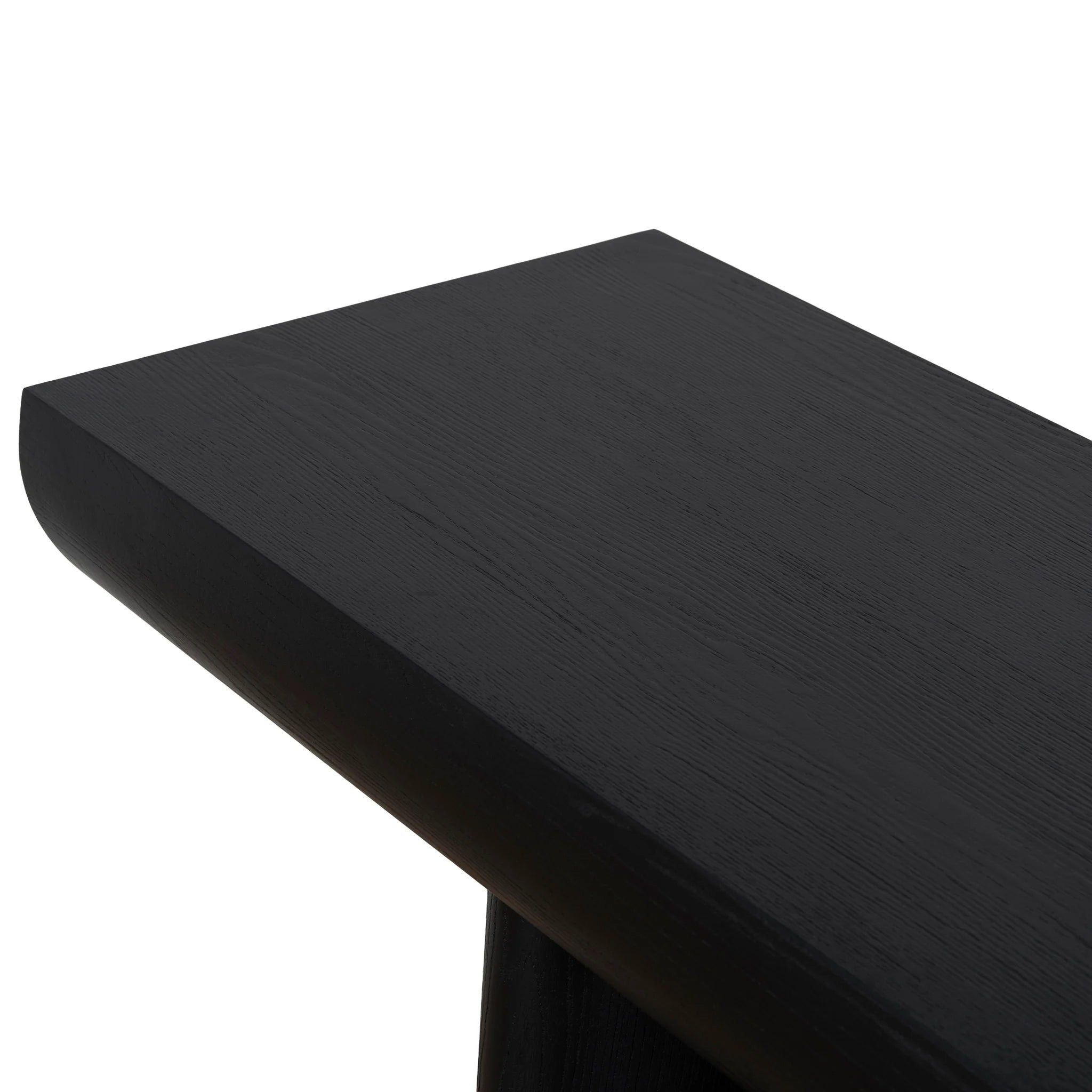 Tarero 1.8m Elm Console Table - Full Black