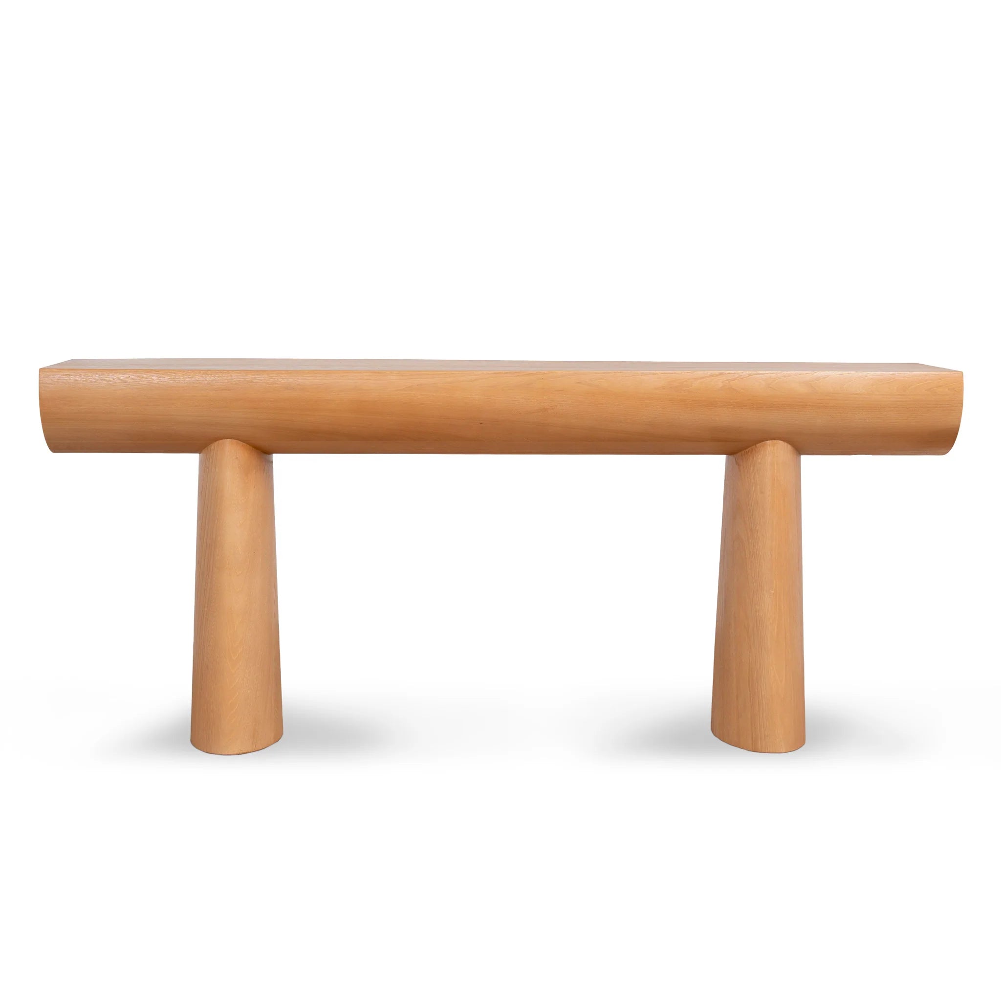 Showcasing Renilo 1.8m Elm Console Table - Natural DT10902-NI Console Table by Calibre Furniturs