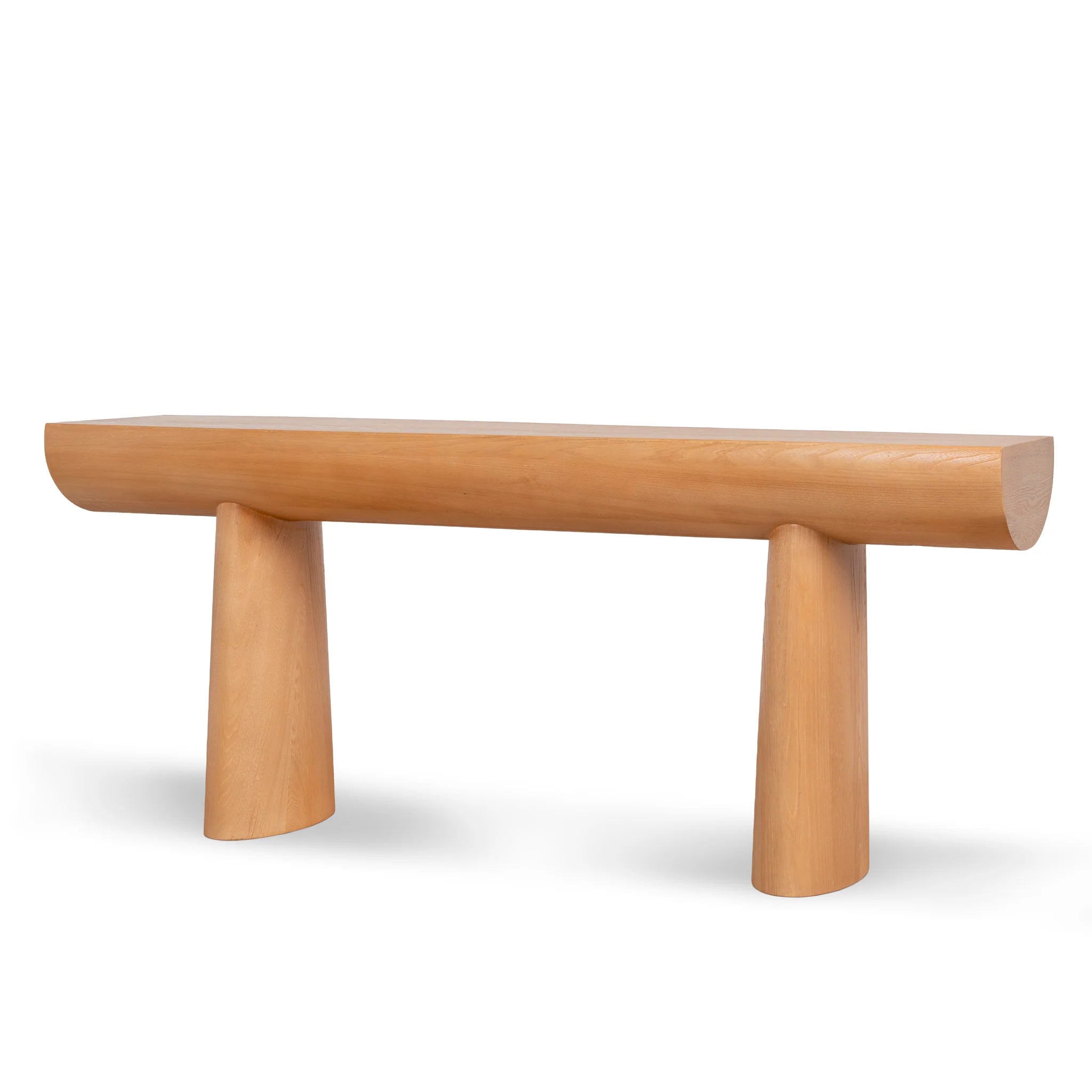 Showcasing Renilo 1.8m Elm Console Table - Natural DT10902-NI Console Table by Calibre Furniturs