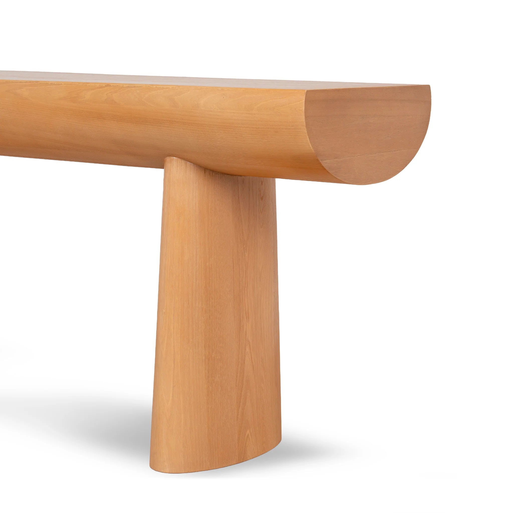 Renilo 1.8m Elm Console Table - Natural