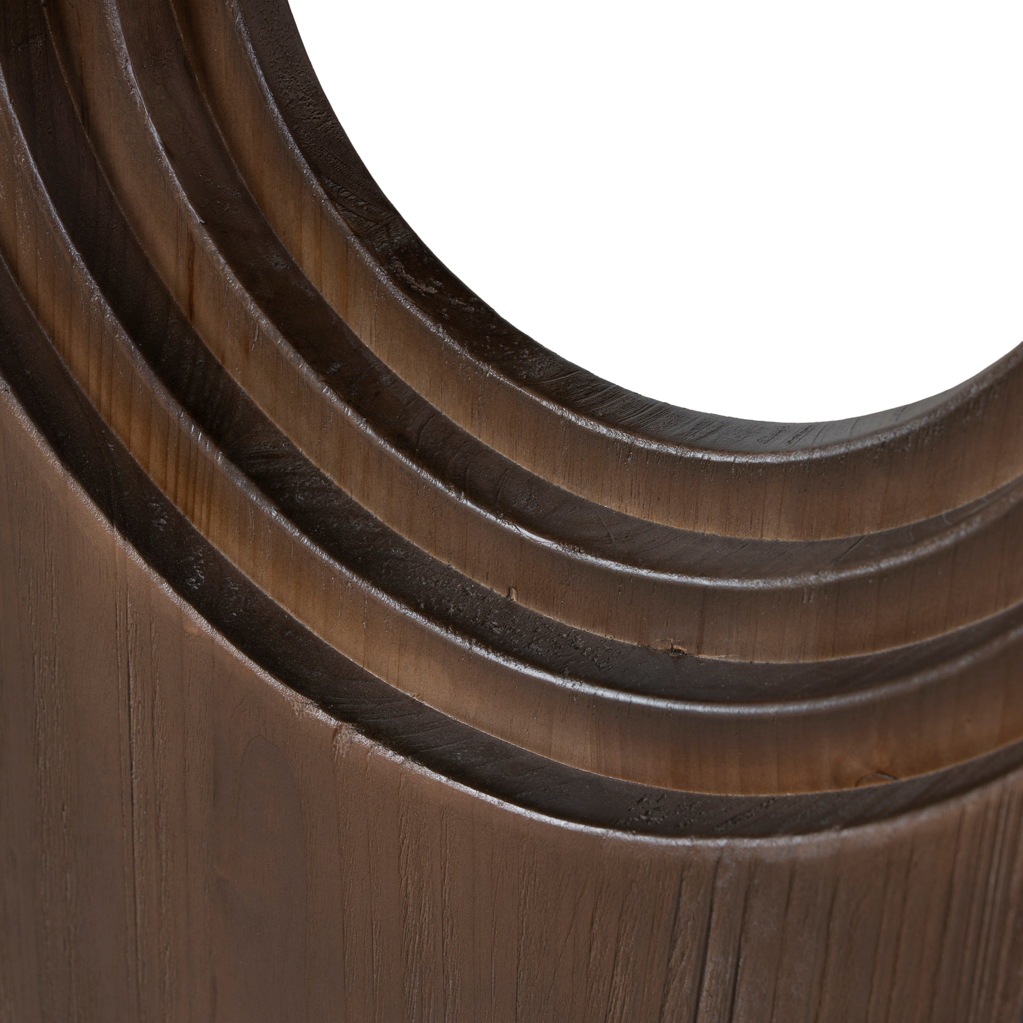 2.4m Elm Dining Table - Walnut - image 10