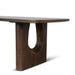 2.4m Elm Dining Table - Walnut - image 6