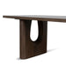 2.4m Elm Dining Table - Walnut - image 5