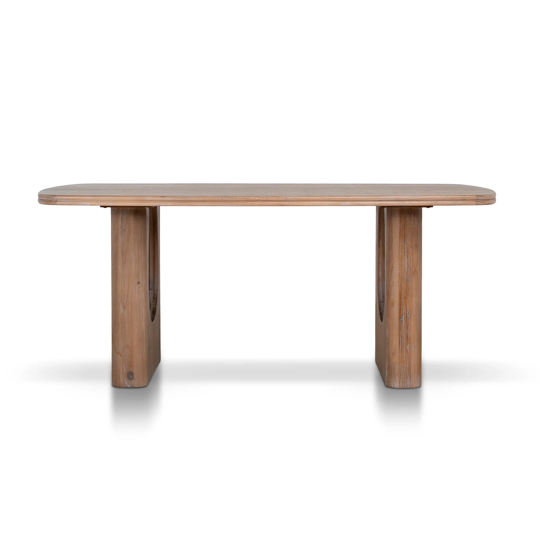 Showcasing Libumila 1.8m Elm Dining Table - Natural DT10905-NI Dining Table by Calibre Furniturs