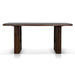 Showcasing Latalora 1.8m Elm Dining Table - Walnut DT10906-NI Dining Table by Calibre Furniturs