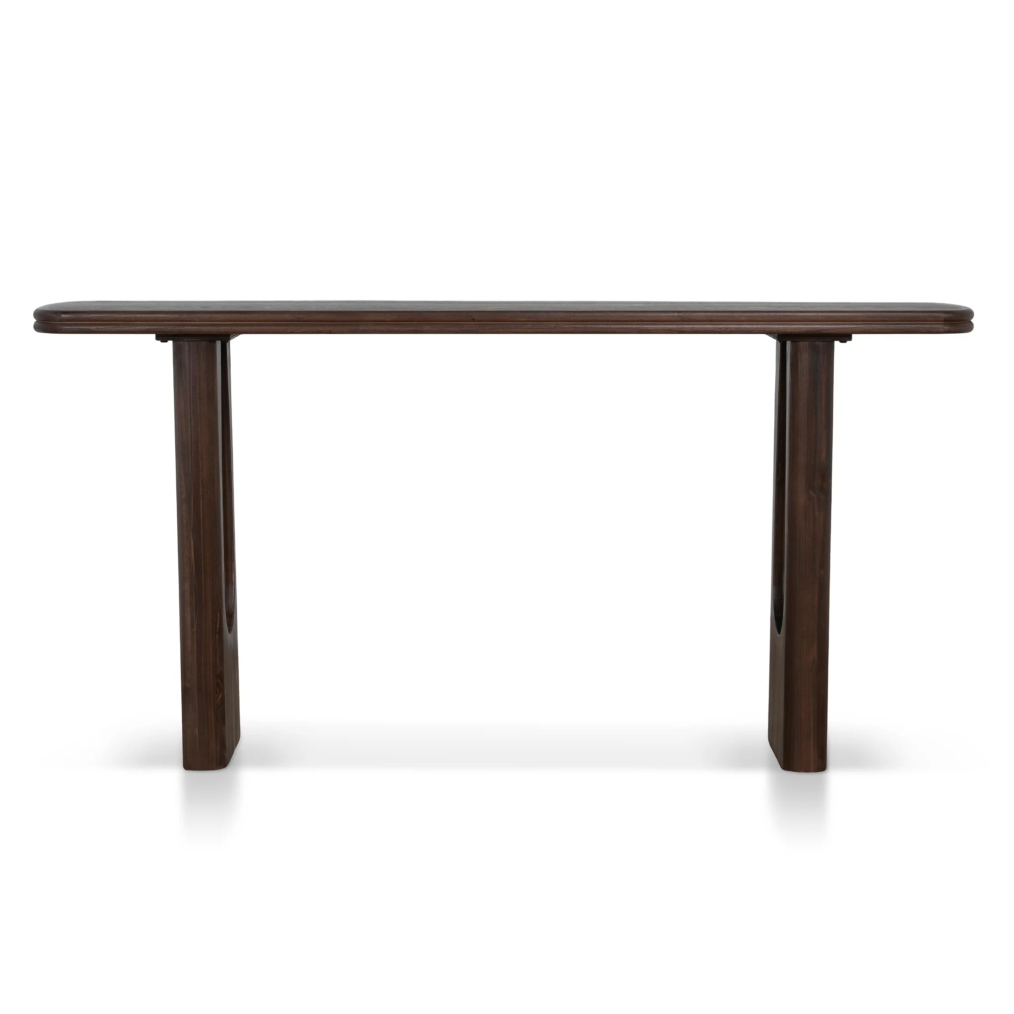 Showcasing Beraria 1.6m Console Table - Walnut DT10909-NI Console Table by Calibre Furniturs
