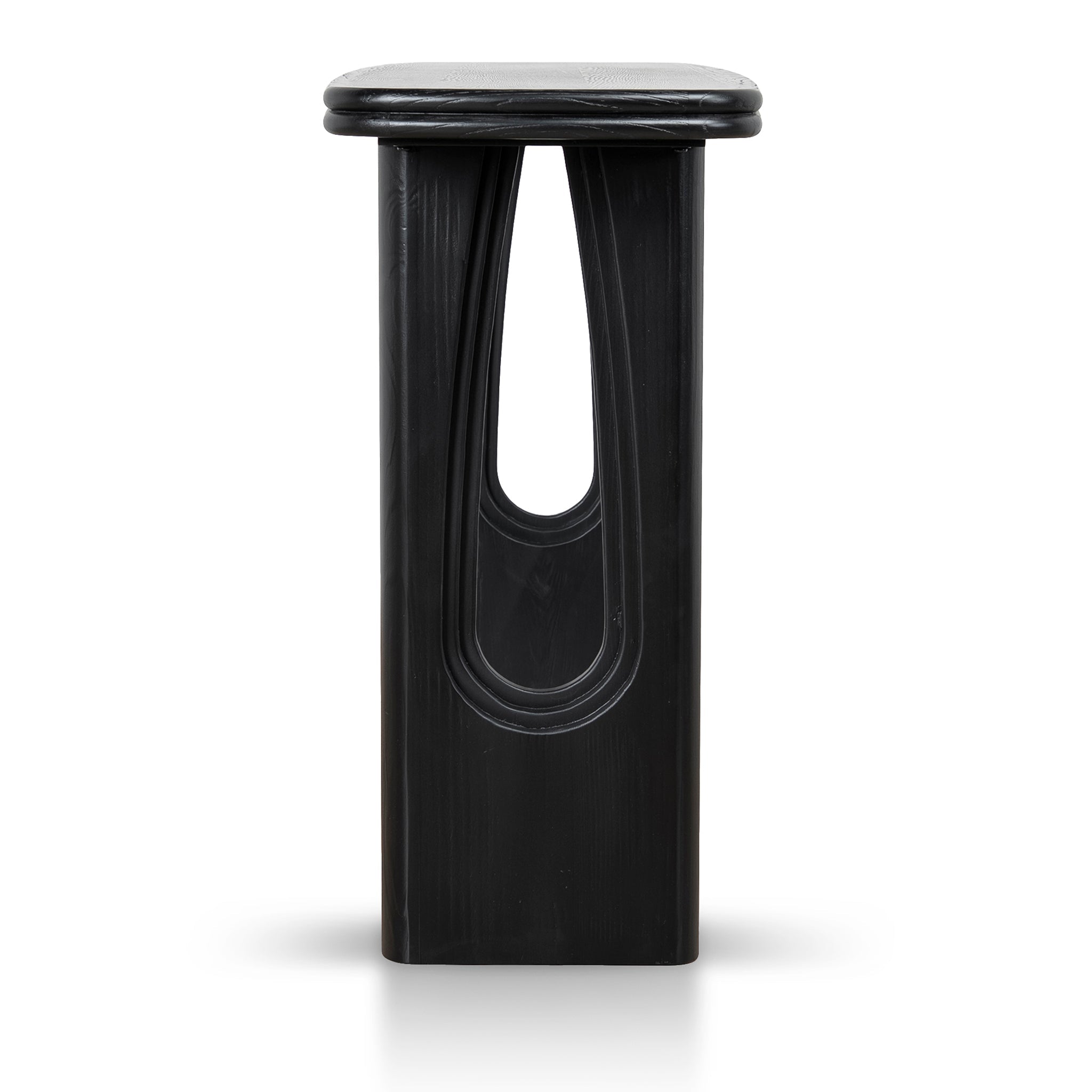 CDT10910-NI 1.6m Console Table - Full Black