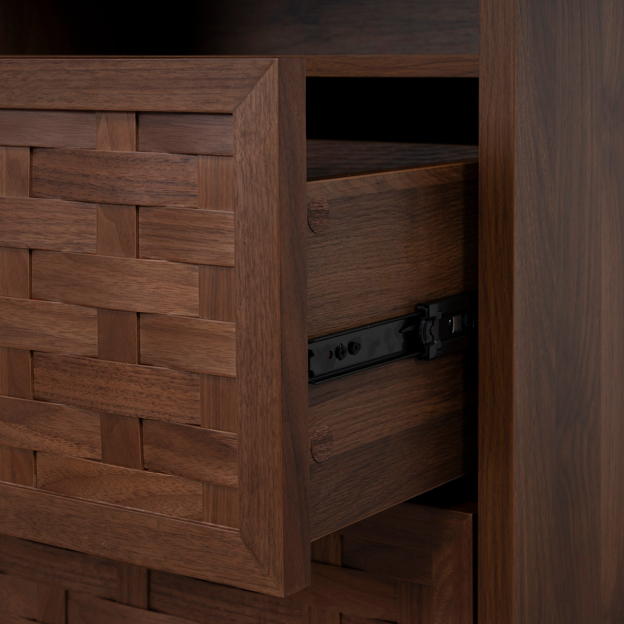 1.2m Buffet Unit - Walnut - image 10