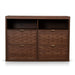 Showcasing Konenova 1.2m Buffet Unit - Walnut DT10962-IG Buffet by Calibre Furniturs