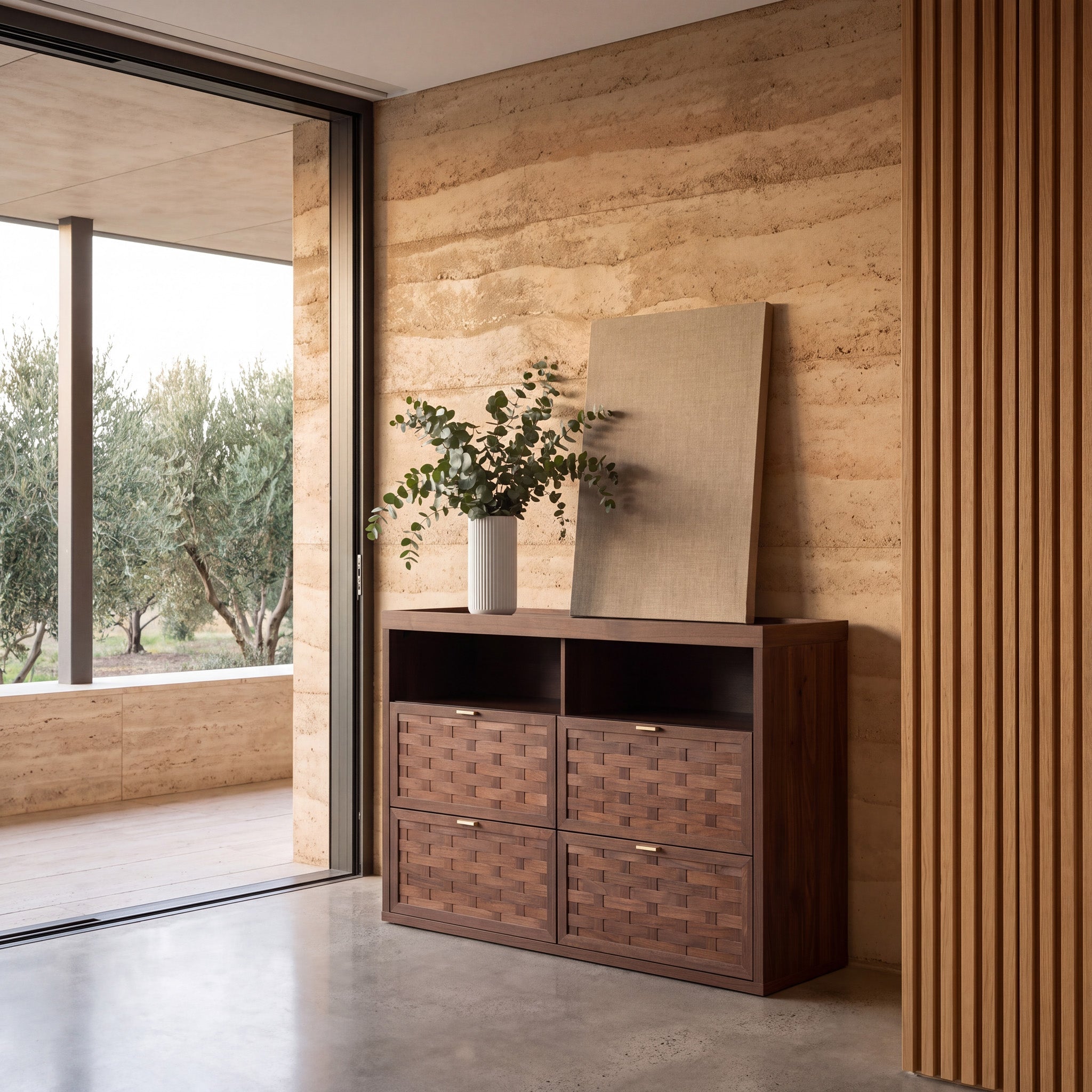 1.2m Buffet Unit - Walnut - image 2