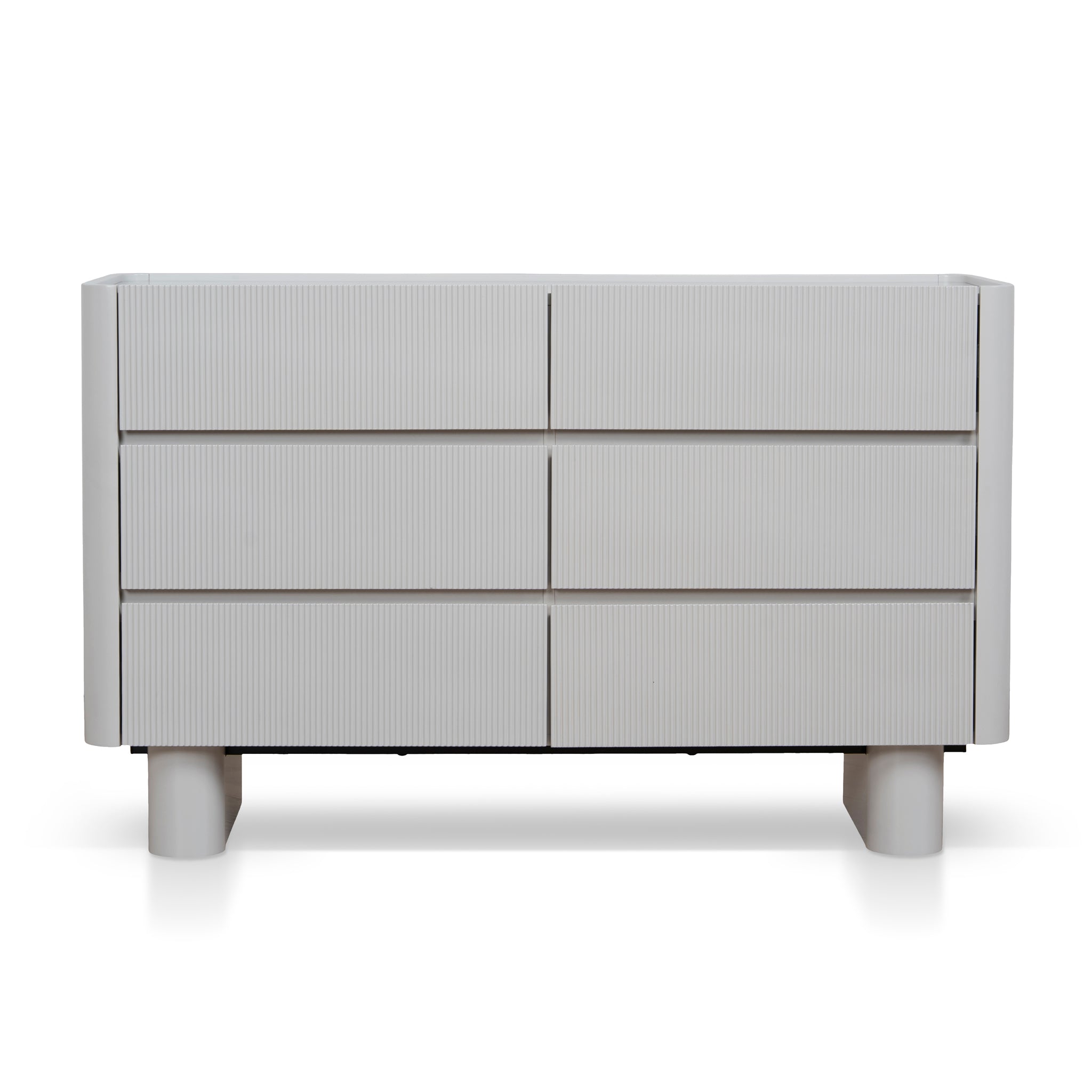 1.2m Chest of Drawer - Warm Grey