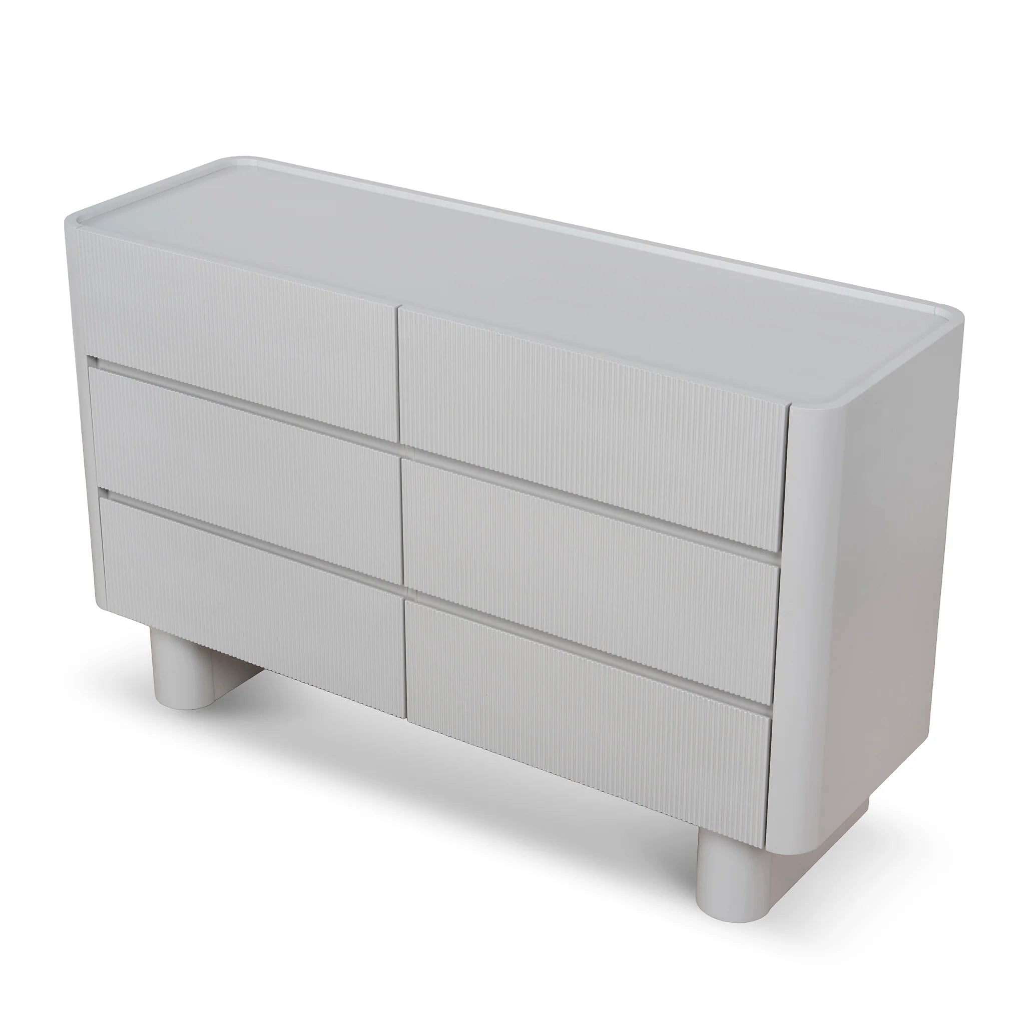 Barivera 1.2m Chest of Drawer - Warm Grey
