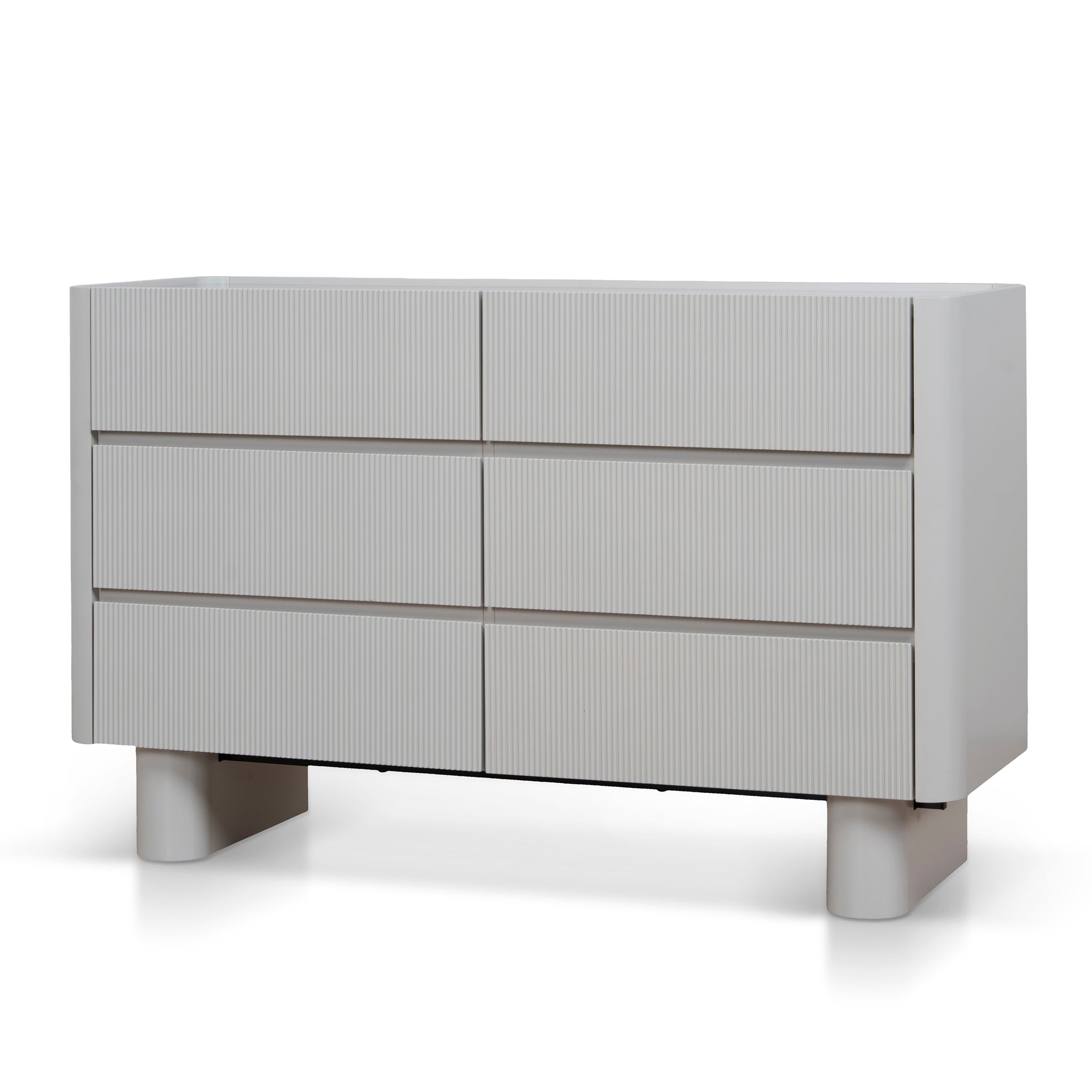 CDT10963-IG 1.2m Chest of Drawer - Warm Grey