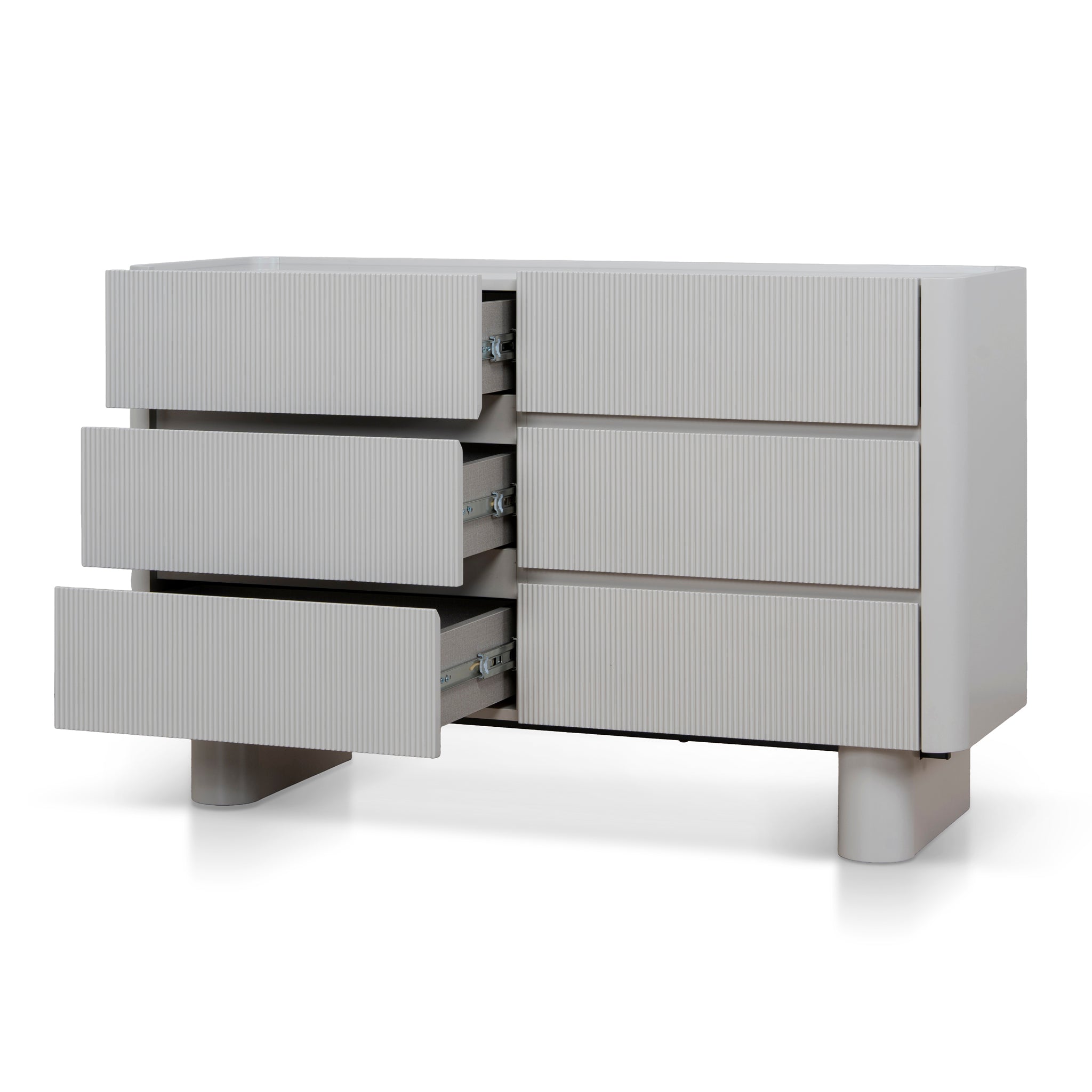 1.2m Chest of Drawer - Warm Grey - image 4