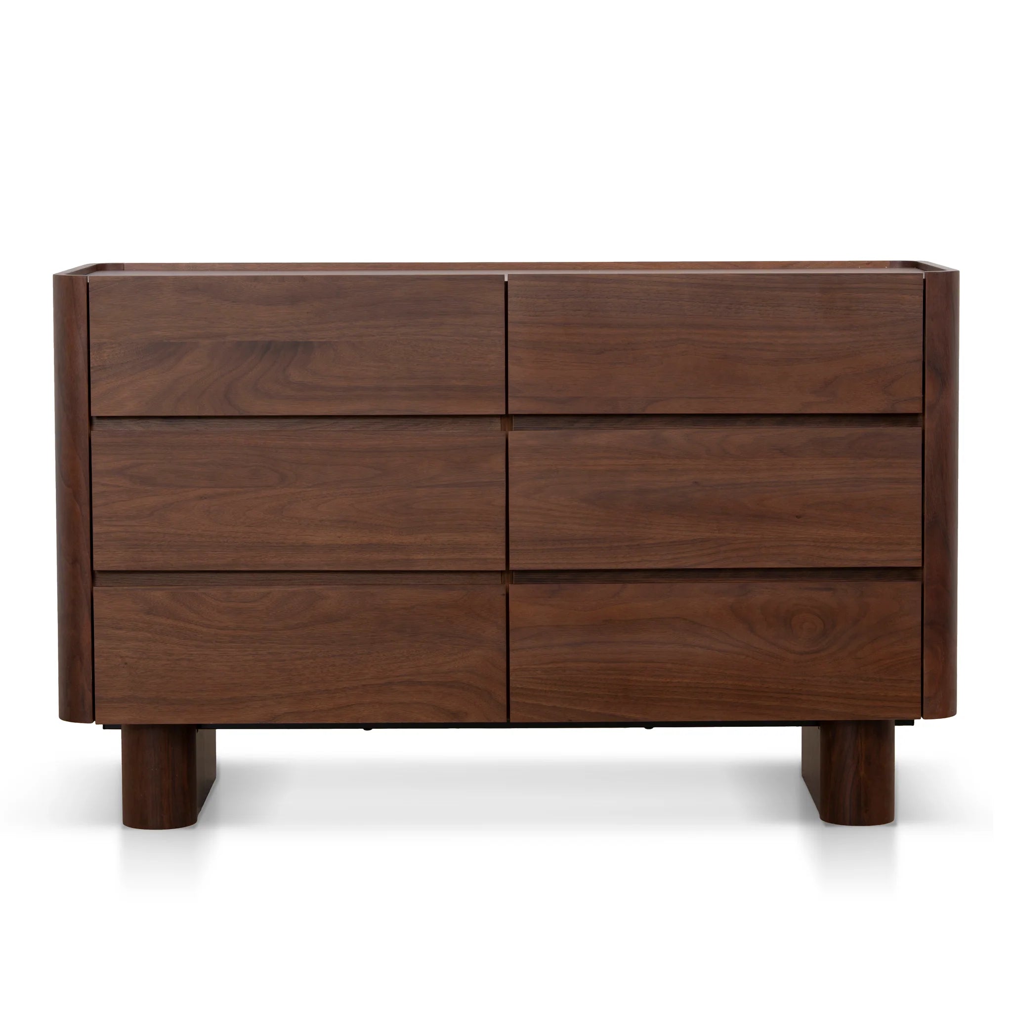 Showcasing Pobenilo 1.2m Chest of Drawer - Walnut DT10964-IG Chest by Calibre Furniturs