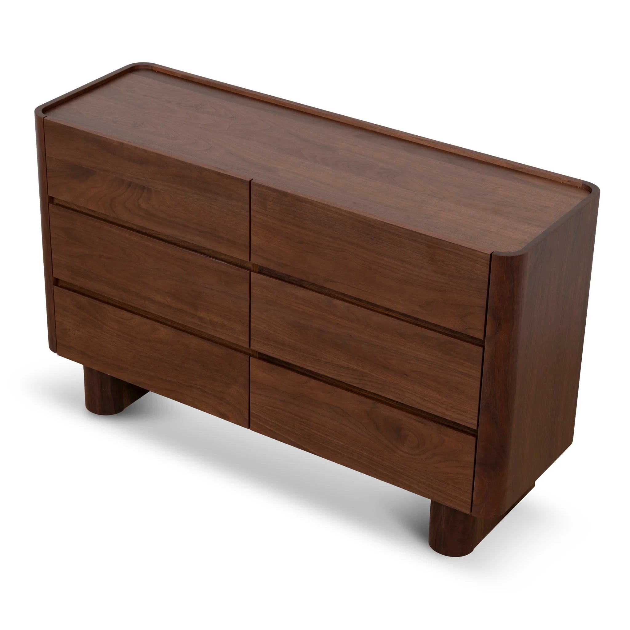 Pobenilo 1.2m Chest of Drawer - Walnut