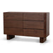 Showcasing Pobenilo 1.2m Chest of Drawer - Walnut DT10964-IG Chest by Calibre Furniturs