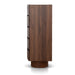 80cm Tallboy Drawer Chest - Walnut - image 4