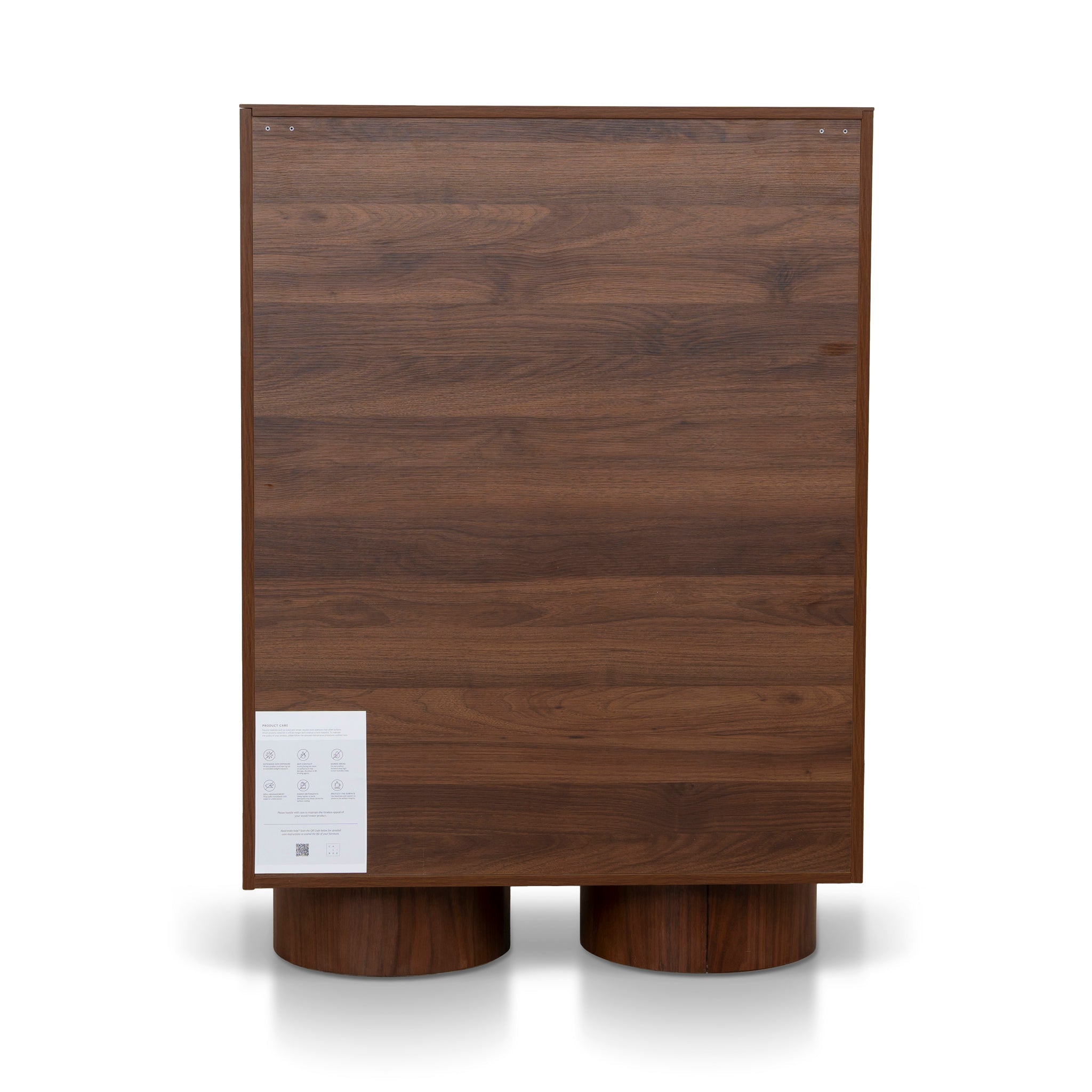 80cm Tallboy Drawer Chest - Walnut - image 5