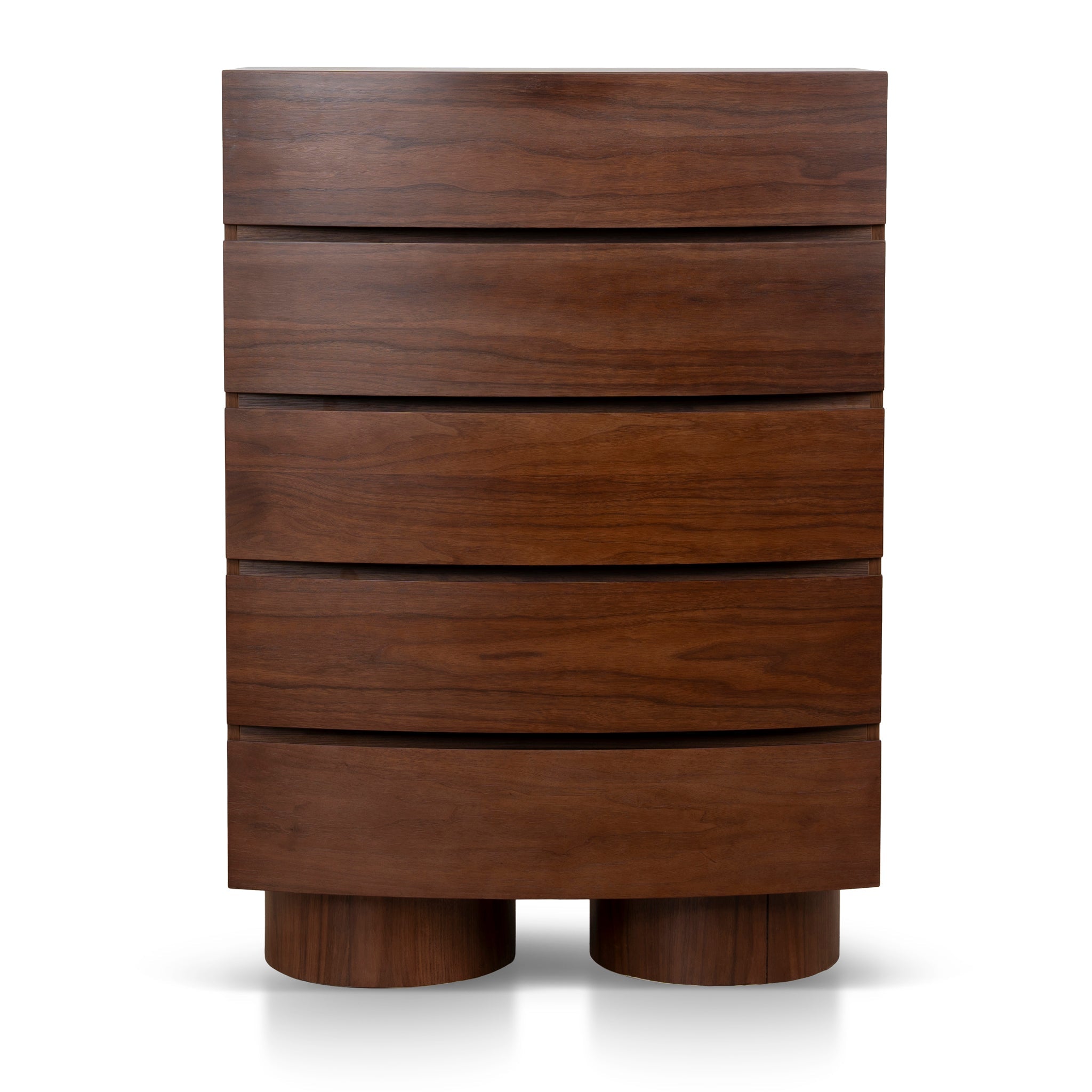 80cm Tallboy Drawer Chest - Walnut - image 2