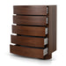 Showcasing Padora Tallboy Drawer Chest - Walnut DT10966-IG Chest by Calibre Furniturs