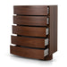 80cm Tallboy Drawer Chest - Walnut - image 3
