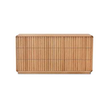 Showcasing Tebevera 1.5m Dresser Unit - Natural DT10993-MA Dresser by Calibre Furniturs