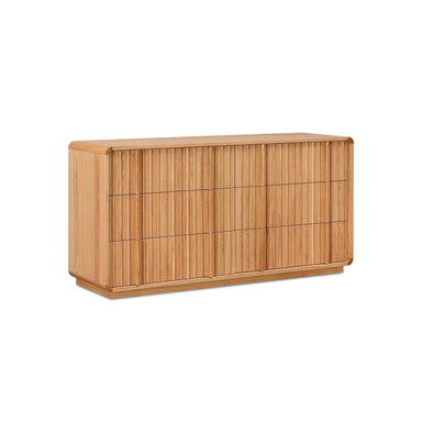 Showcasing Tebevera 1.5m Dresser Unit - Natural DT10993-MA Dresser by Calibre Furniturs