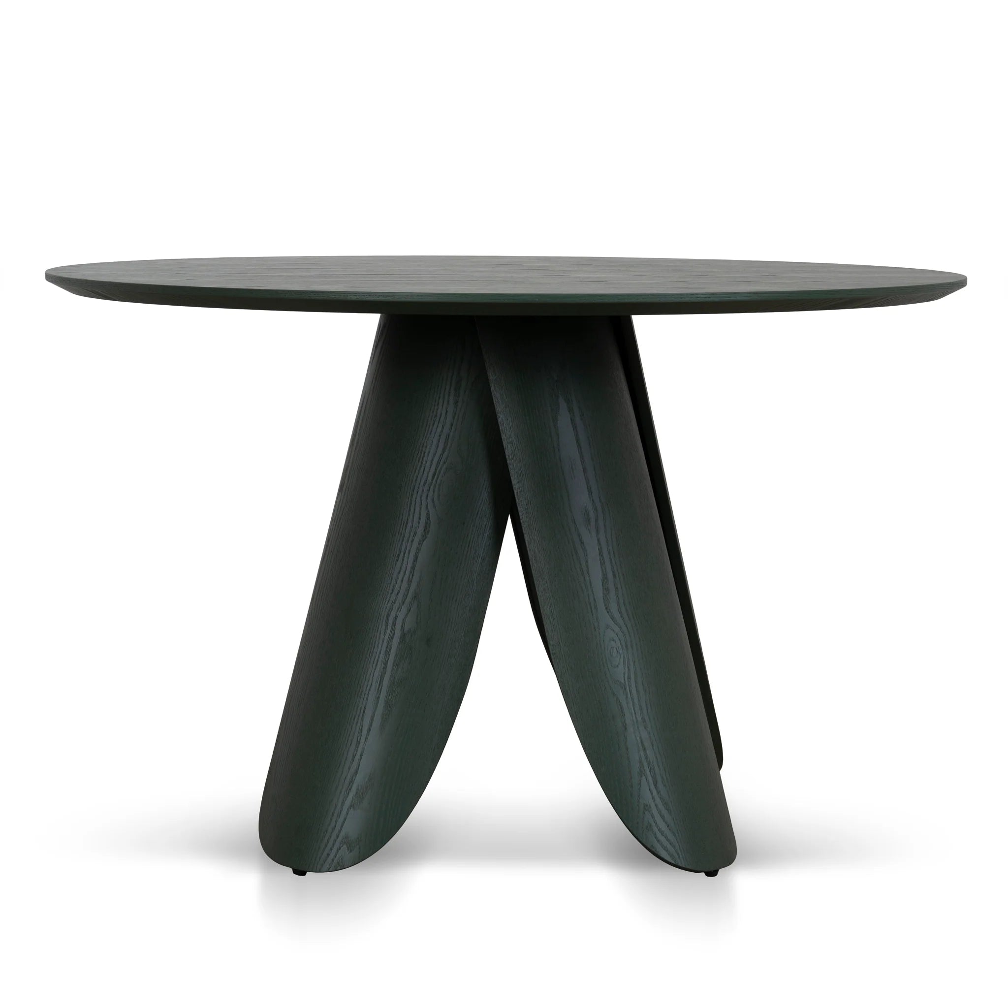 Showcasing Kidina Round Dining Table - Green DT12024-SD Dining Table by Calibre Furniturs