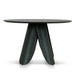 Showcasing Kidina Round Dining Table - Green DT12024-SD Dining Table by Calibre Furniturs