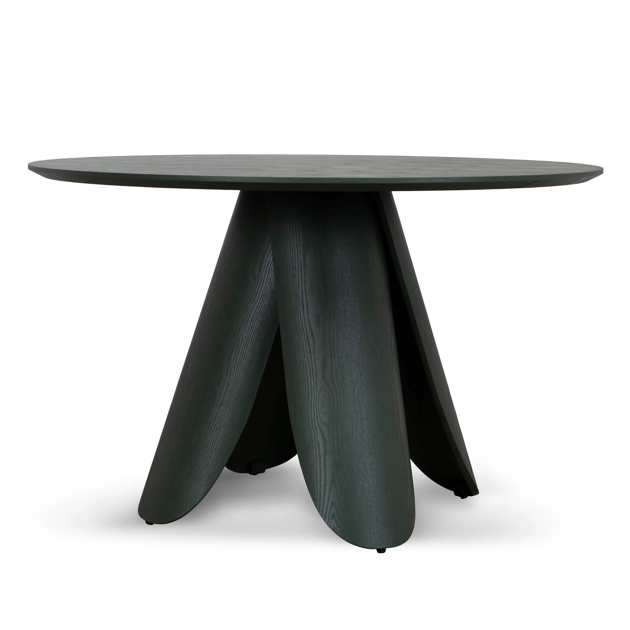 Showcasing Kidina Round Dining Table - Green DT12024-SD Dining Table by Calibre Furniturs