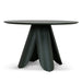 Showcasing Kidina Round Dining Table - Green DT12024-SD Dining Table by Calibre Furniturs