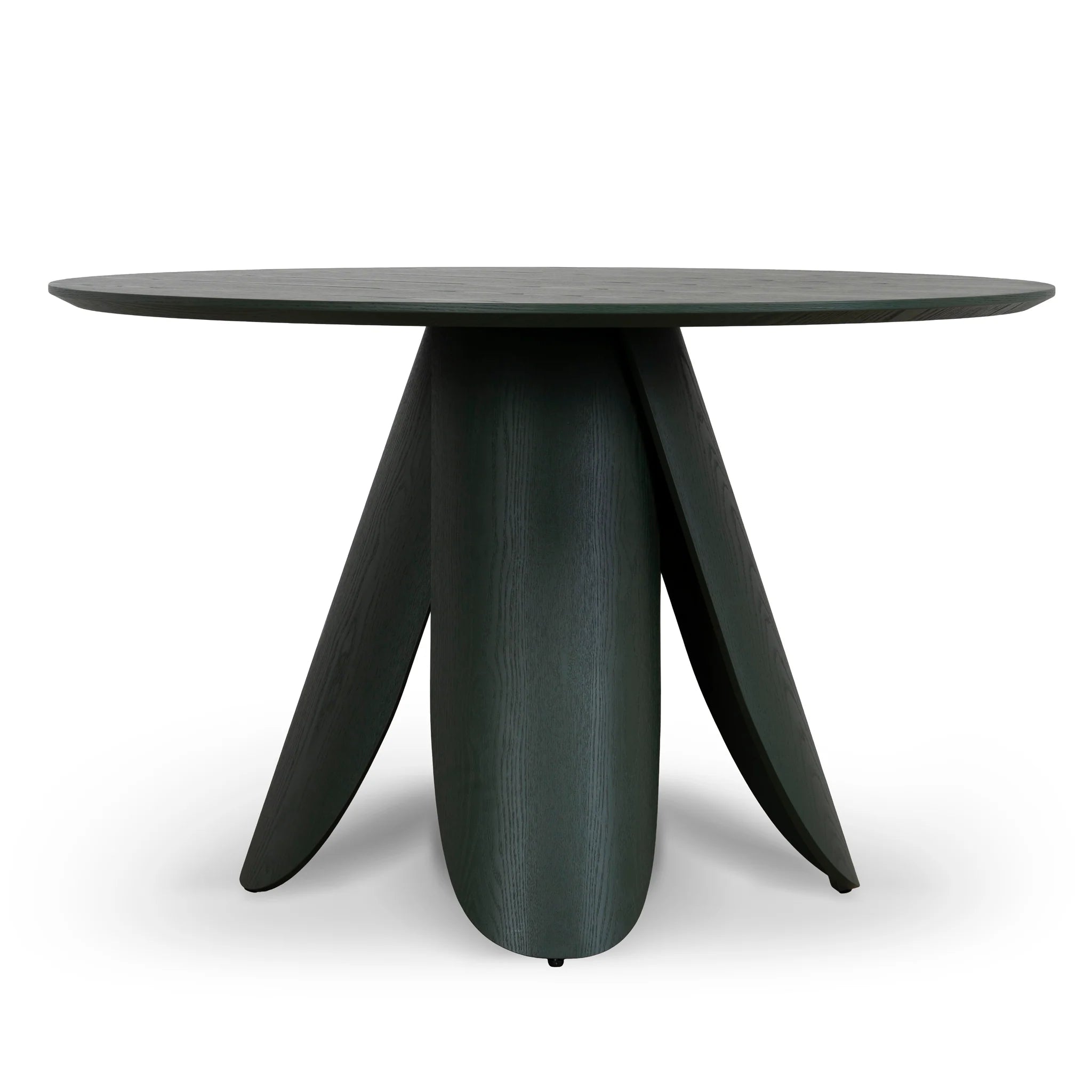 Showcasing Kidina Round Dining Table - Green DT12024-SD Dining Table by Calibre Furniturs