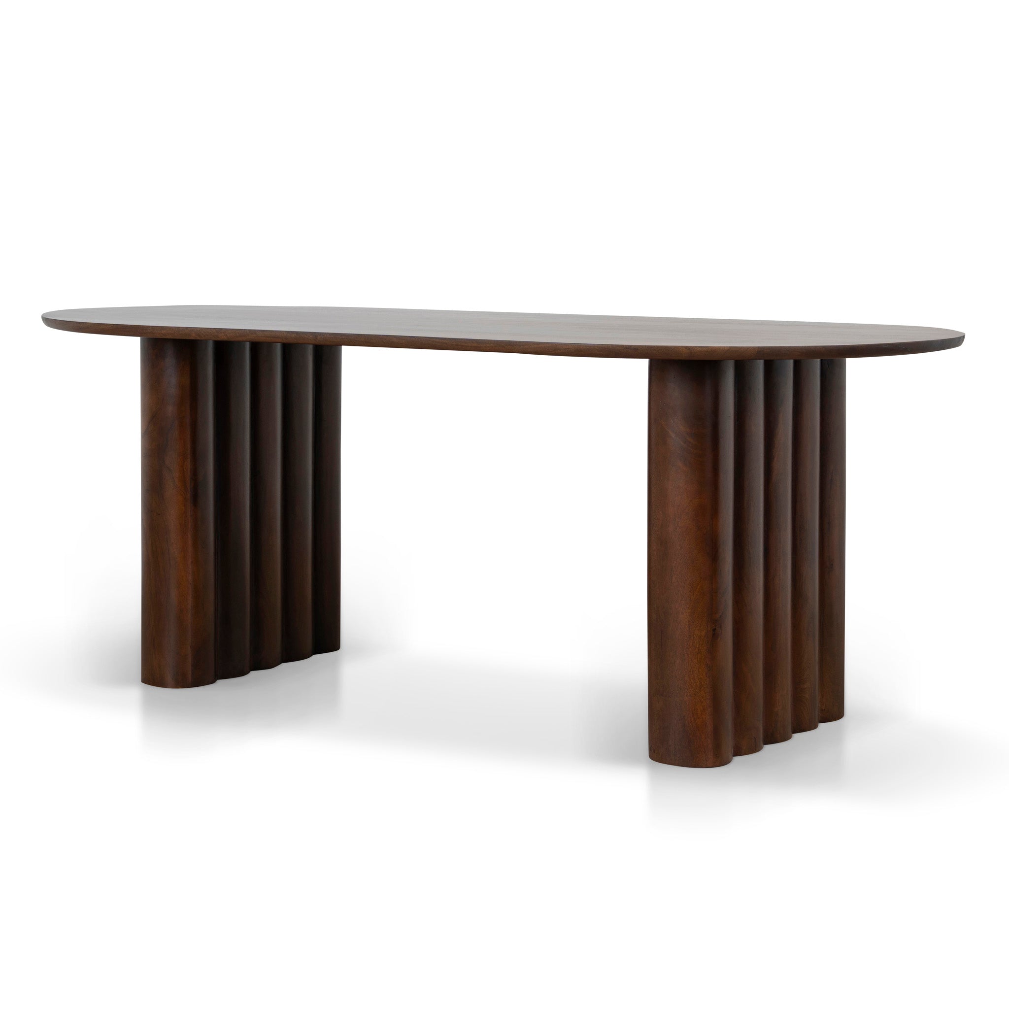 2m Dining Table - Walnut