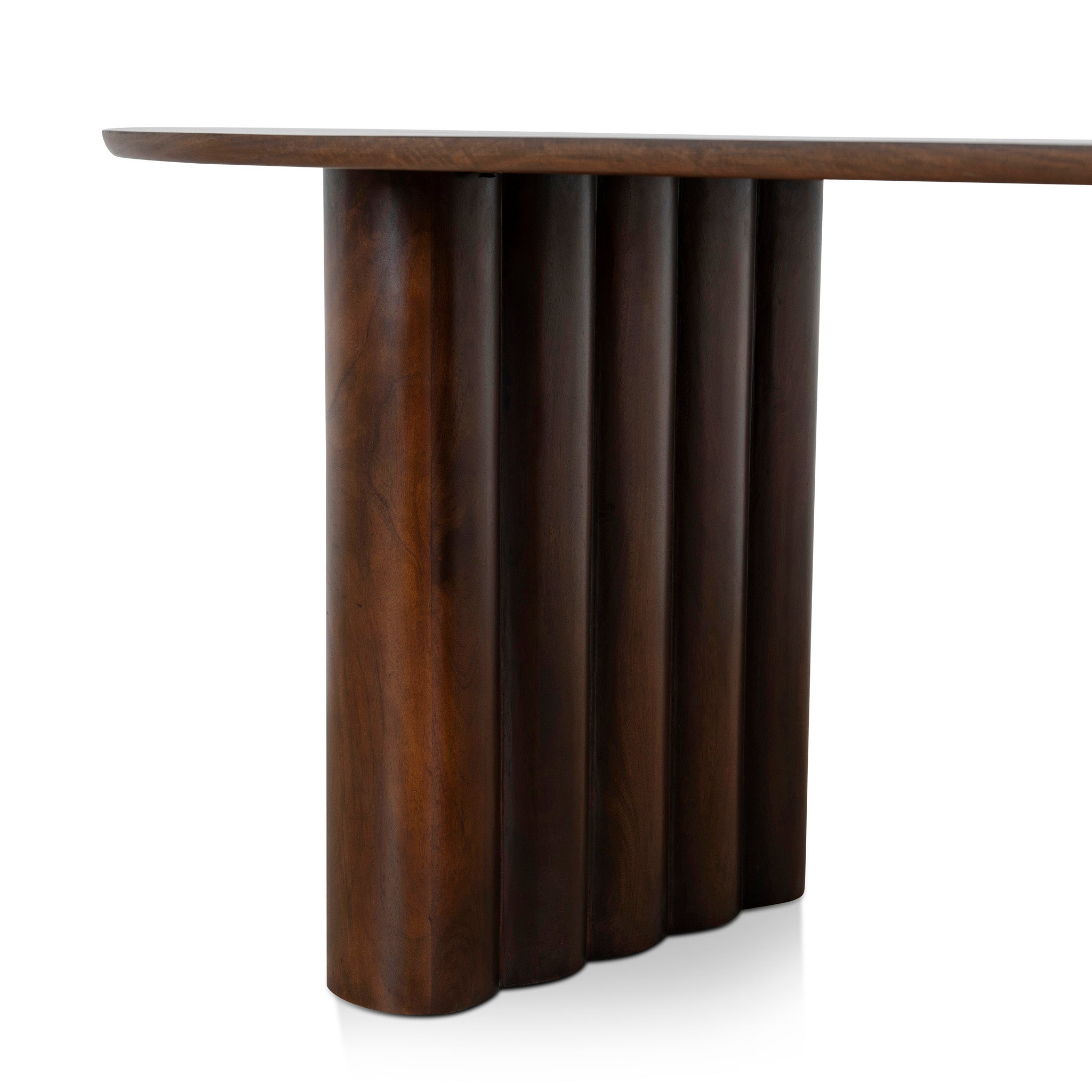CDT12028-RB 2m Dining Table - Walnut