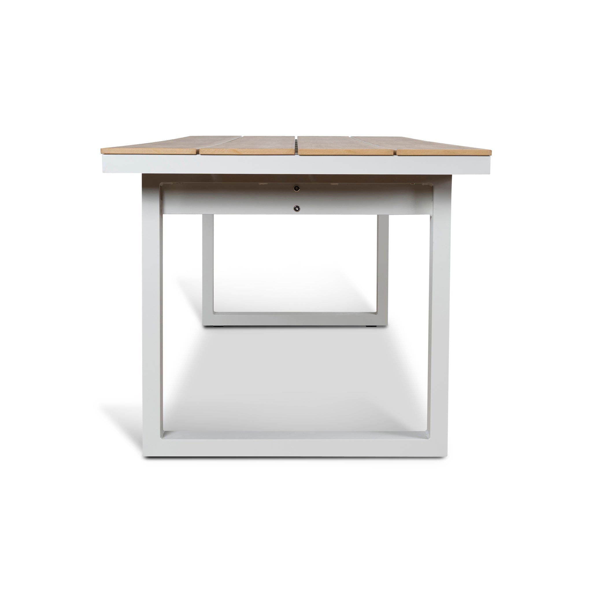 2.3m Sand White Outdoor Dining Table - Natural - Monderra