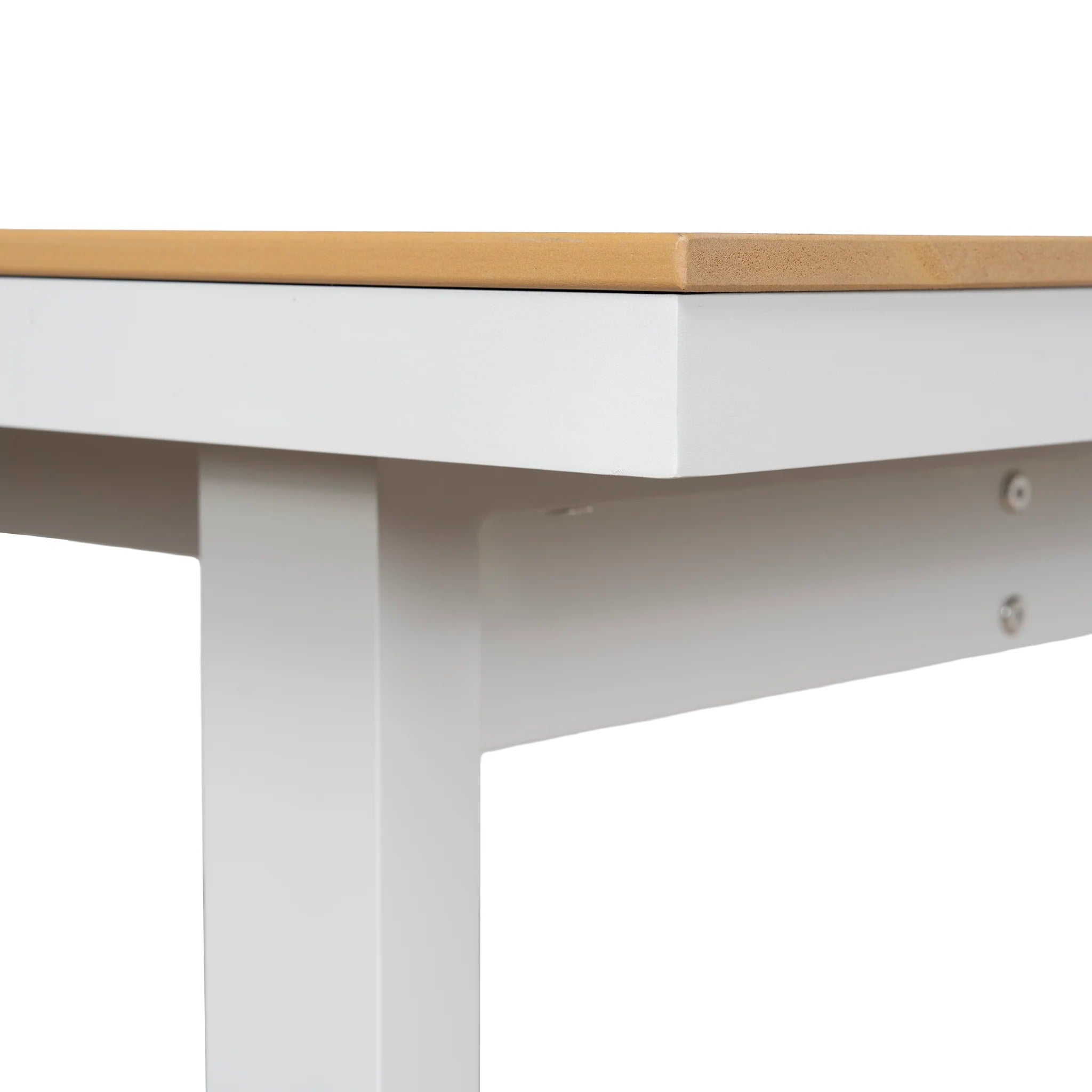 Savera 2.3m Sand White Outdoor Dining Table - Natural