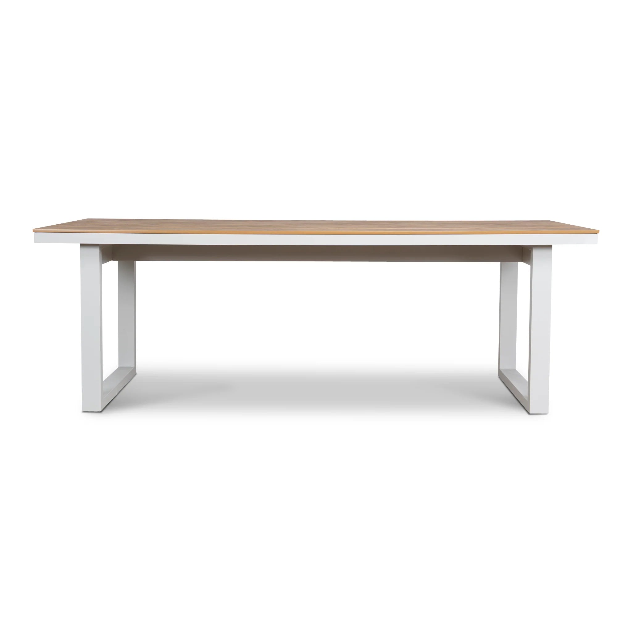 Showcasing Savera 2.3m Sand White Outdoor Dining Table - Natural DT12052-ID Dining Table by Calibre Furniturs