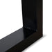 1.6m Black Outdoor Dining Table - Natural - image 10