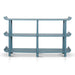Showcasing Tidevela Wooden Shelving Unit - Light Blue DT12062-DR  by Calibre Furniturs