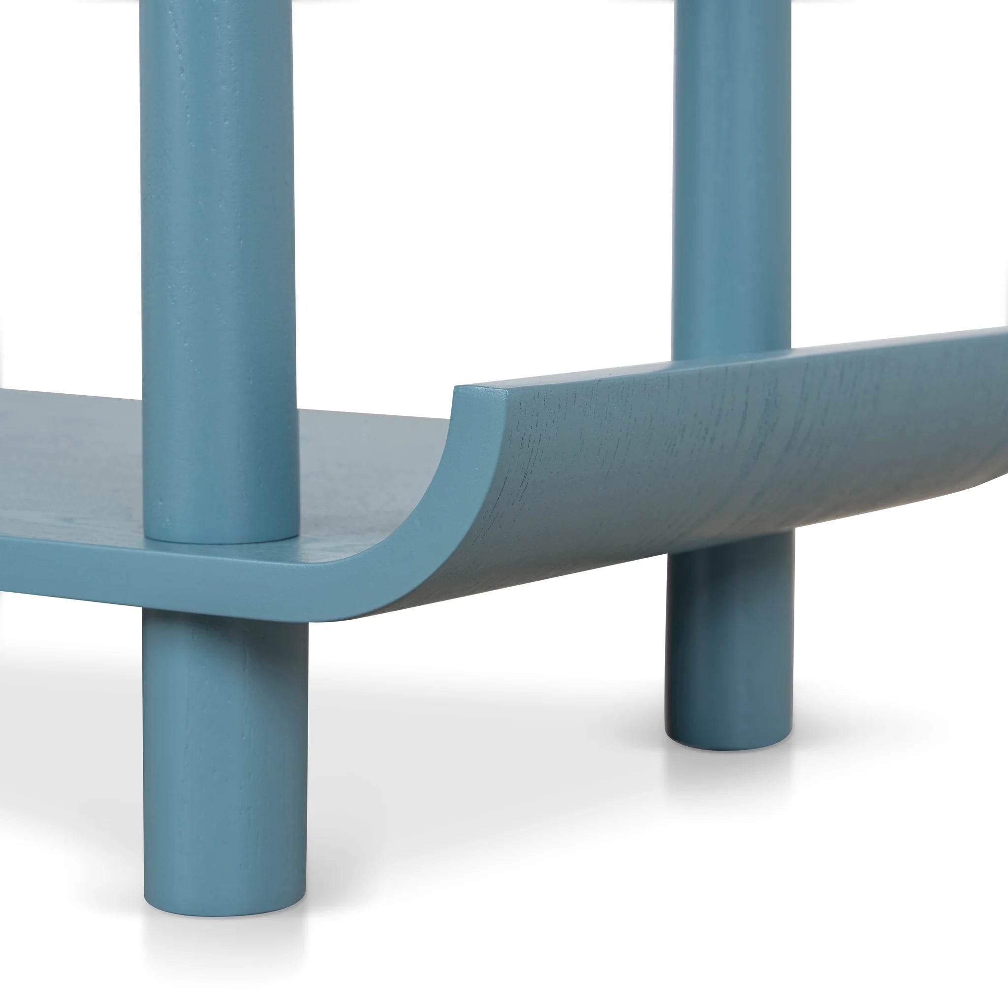 Tidevela Wooden Shelving Unit - Light Blue