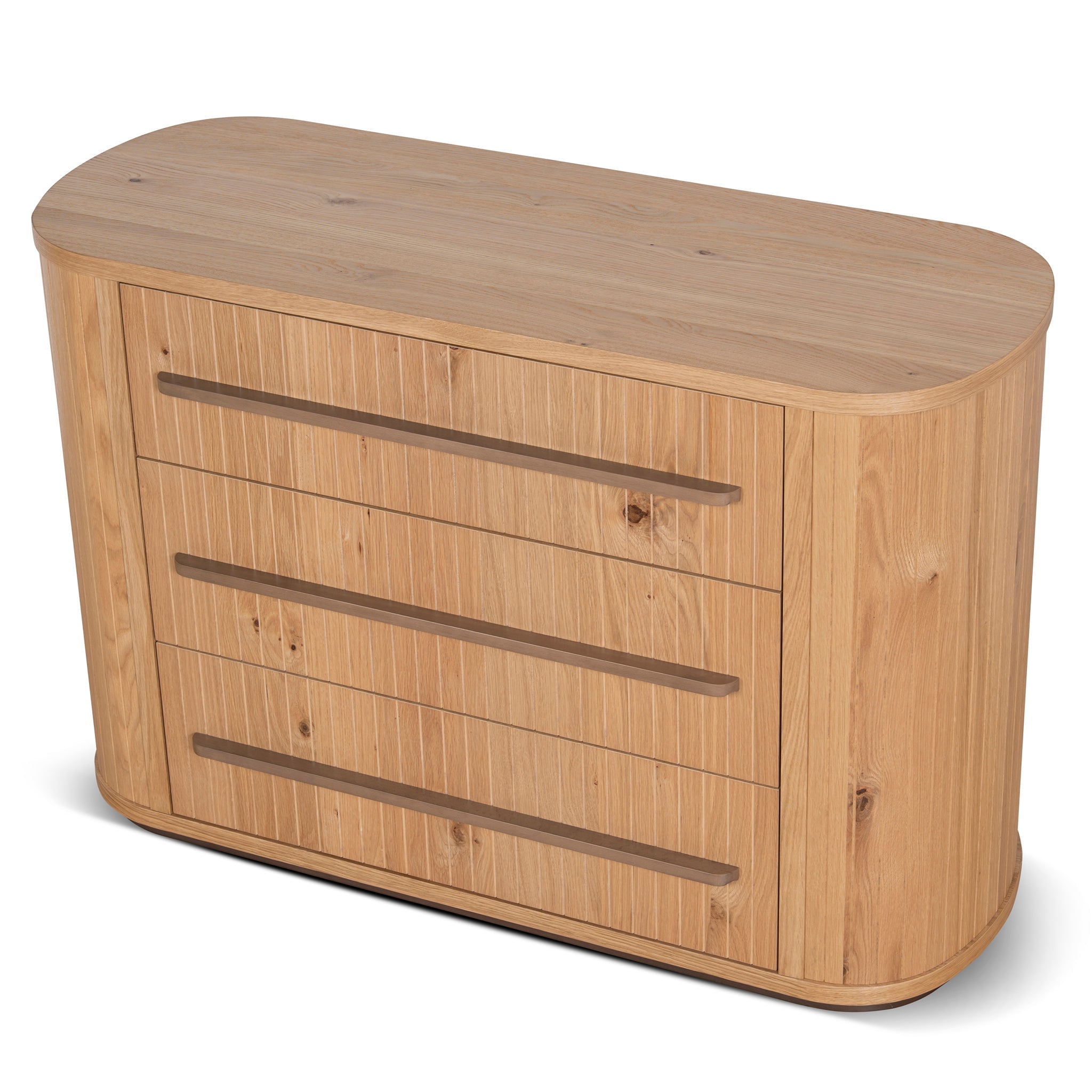 Chest of 3 Drawers - Knotty Oak - image 5