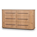 Chest of 6 Drawers - Knotty Oak