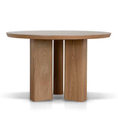 Showcasing Molasena 1.2m Round Dining Table - Natural DT12122-CI Dining Table by Calibre Furniturs