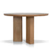 Showcasing Molasena 1.2m Round Dining Table - Natural DT12122-CI Dining Table by Calibre Furniturs