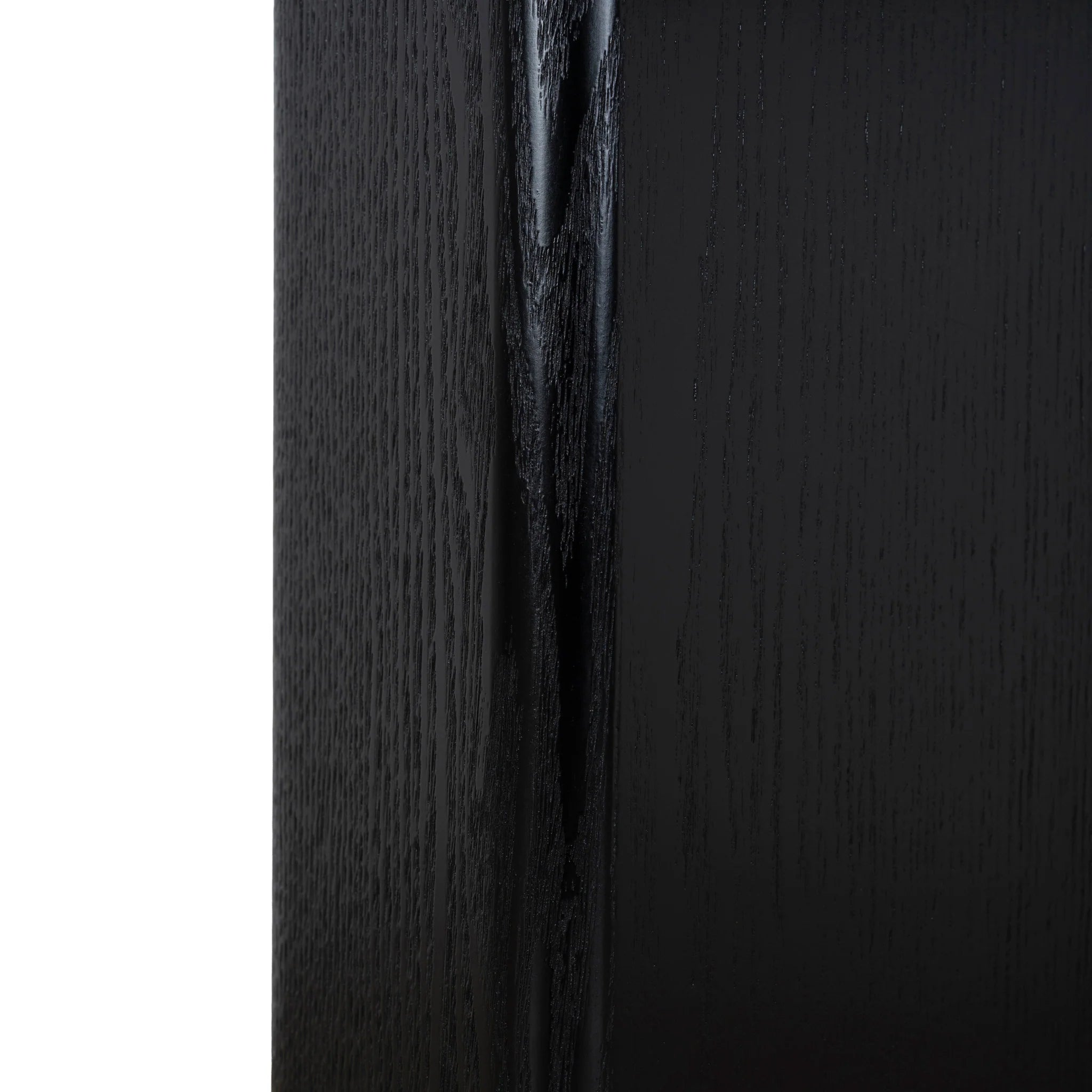 Cenevera 1.2m Round Dining Table - Full Black