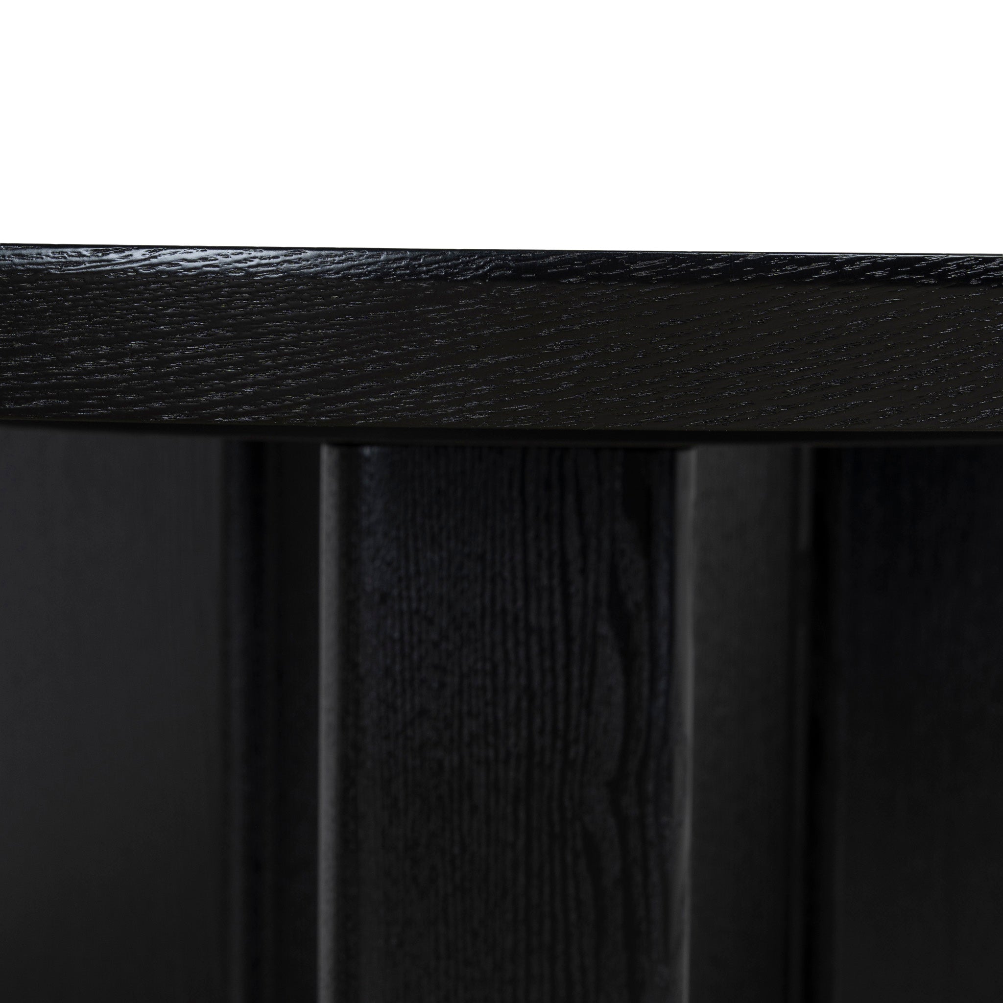 CDT12123-CI 1.2m Round Dining Table - Full Black