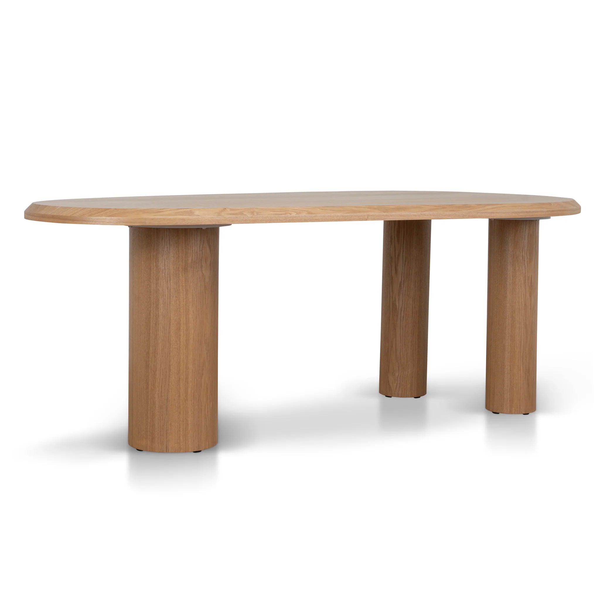 Showcasing Lebulo Oval Dining Table - Natural DT12127-CI Dining Table by Calibre Furniturs