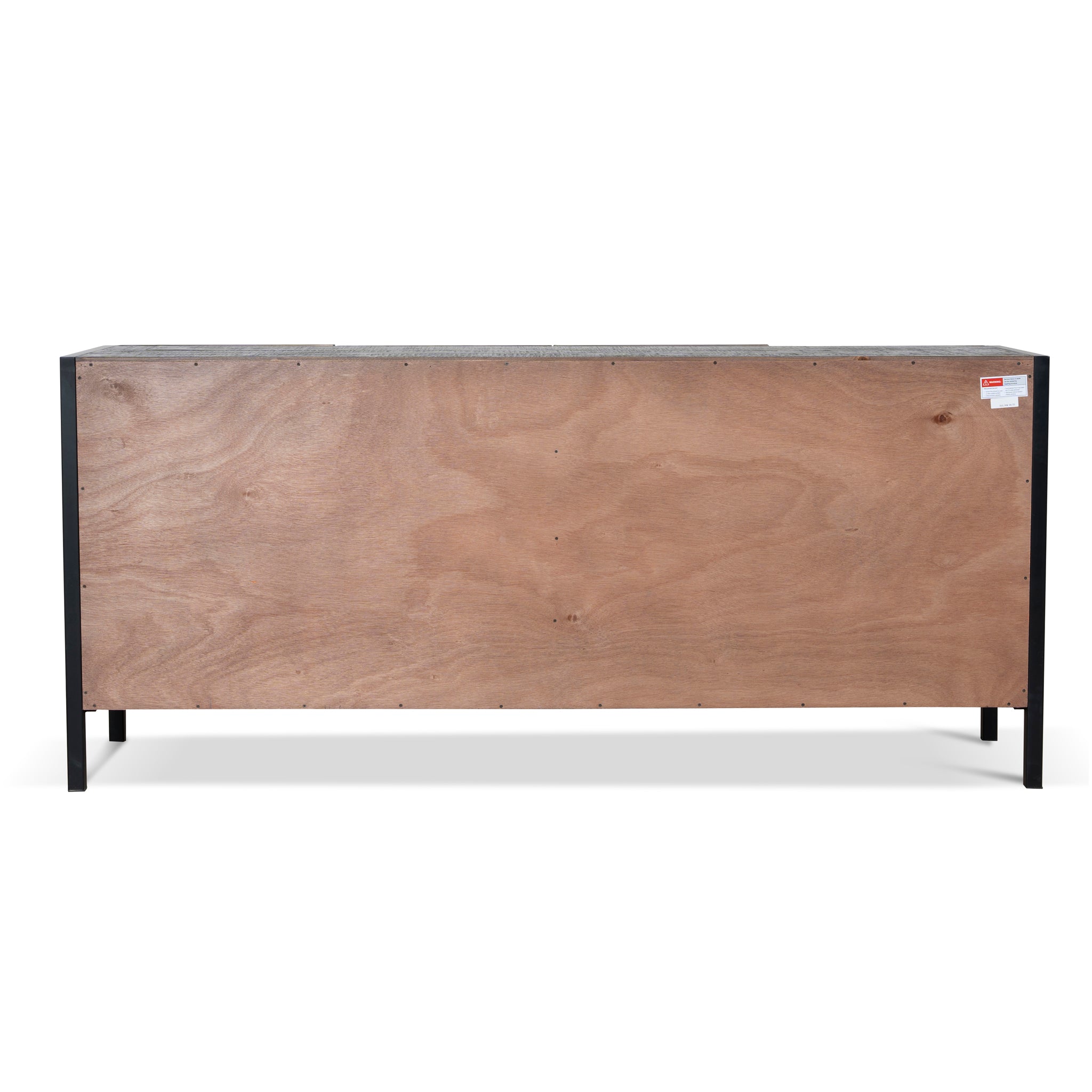 1.8m Wooden Buffet Unit - Walnut - image 5