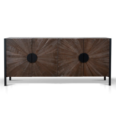Showcasing Sivelora 1.8m Wooden Buffet Unit - Walnut DT12133-NI Buffet by Calibre Furniturs